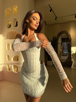 White whisper set